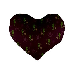 Pattern Standard 16  Premium Heart Shape Cushions