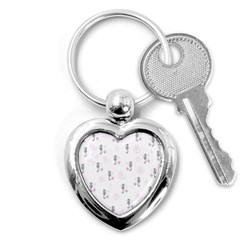 Pattern Key Chains (heart)  by Valentinaart