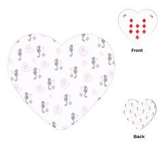 Pattern Playing Cards (heart)  by Valentinaart