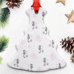 Pattern Christmas Tree Ornament (Two Sides) Front