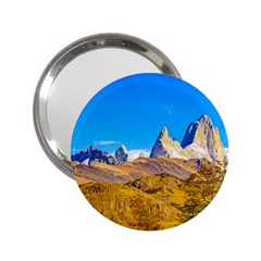 Snowy Andes Mountains, El Chalten, Argentina 2 25  Handbag Mirrors by dflcprints