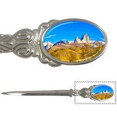 Snowy Andes Mountains, El Chalten, Argentina Letter Openers by dflcprints