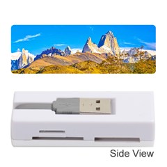 Snowy Andes Mountains, El Chalten, Argentina Memory Card Reader (stick)  by dflcprints