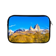 Snowy Andes Mountains, El Chalten, Argentina Apple Macbook Pro 13  Zipper Case by dflcprints