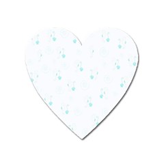 Pattern Heart Magnet