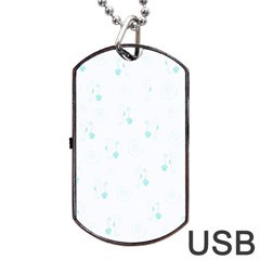 Pattern Dog Tag USB Flash (One Side)