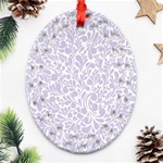 Pattern Oval Filigree Ornament (Two Sides) Front