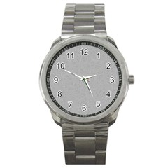 Pattern Sport Metal Watch