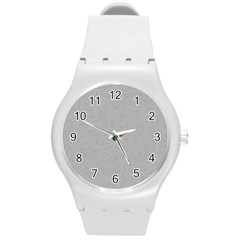 Pattern Round Plastic Sport Watch (M)