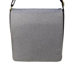 Pattern Flap Messenger Bag (L) 