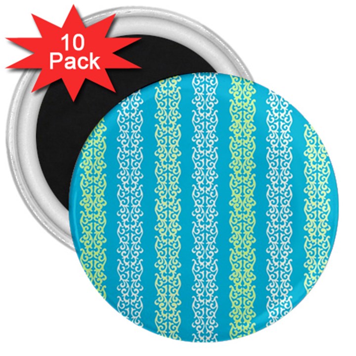 Pattern 3  Magnets (10 pack) 