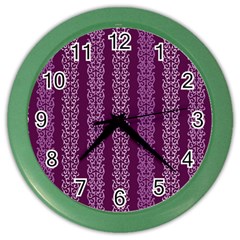 Pattern Color Wall Clocks