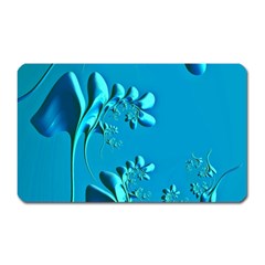 Amazing Floral Fractal A Magnet (rectangular) by Fractalworld