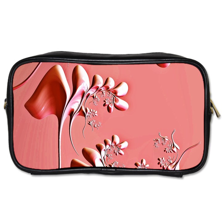 Amazing Floral Fractal B Toiletries Bags 2-Side