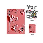 Amazing Floral Fractal B Playing Cards 54 (Mini)  Front - Spade2