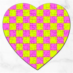 Pattern Jigsaw Puzzle (heart) by Valentinaart