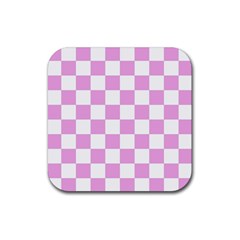 Pattern Rubber Coaster (square)  by Valentinaart