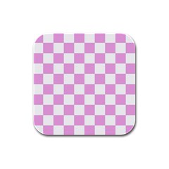 Pattern Rubber Square Coaster (4 Pack)  by Valentinaart