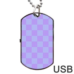 Pattern Dog Tag Usb Flash (one Side)