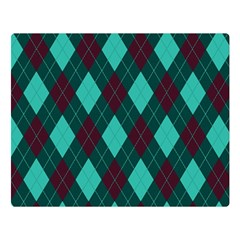 Plaid Pattern Double Sided Flano Blanket (large)  by Valentinaart