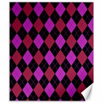 Plaid pattern Canvas 8  x 10  8.15 x9.66  Canvas - 1