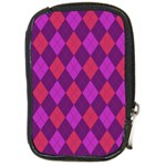 Plaid pattern Compact Camera Cases Front