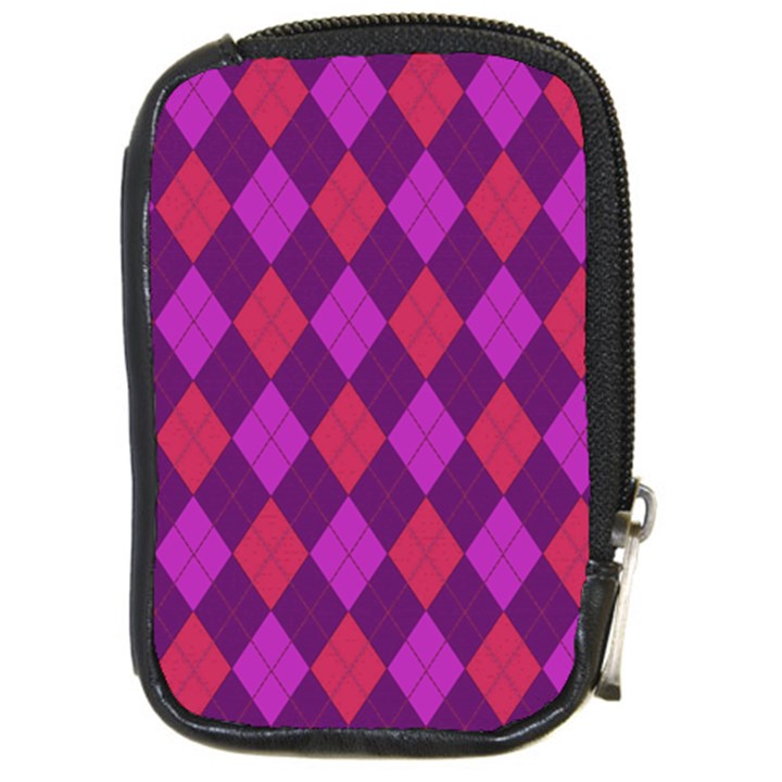 Plaid pattern Compact Camera Cases