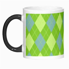 Plaid Pattern Morph Mugs by Valentinaart