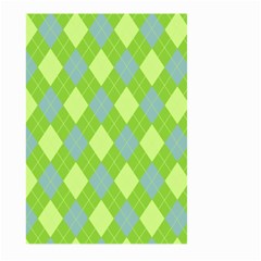 Plaid Pattern Large Garden Flag (two Sides) by Valentinaart