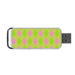 Plaid Pattern Portable Usb Flash (two Sides) by Valentinaart