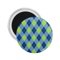 Plaid Pattern 2 25  Magnets by Valentinaart