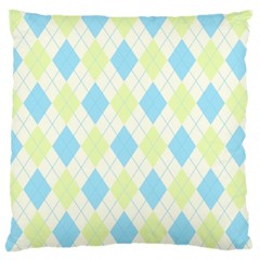 Plaid Pattern Large Cushion Case (one Side)