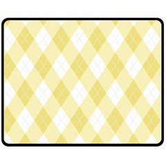 Plaid Pattern Fleece Blanket (medium)  by Valentinaart