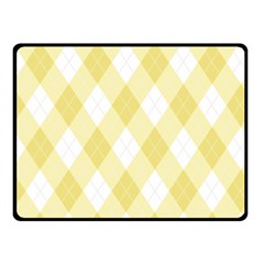 Plaid Pattern Fleece Blanket (small) by Valentinaart