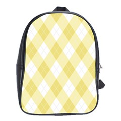 Plaid Pattern School Bags (xl)  by Valentinaart