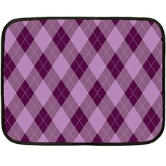 Plaid Pattern Double Sided Fleece Blanket (mini)  by Valentinaart