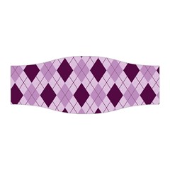 Plaid Pattern Stretchable Headband by Valentinaart