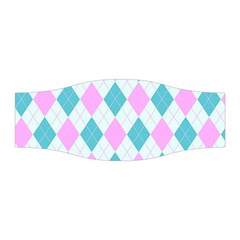 Plaid Pattern Stretchable Headband by Valentinaart