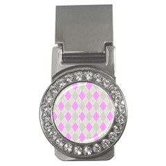 Plaid Pattern Money Clips (cz) 