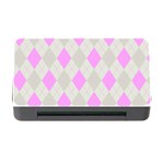 Plaid pattern Memory Card Reader with CF Front