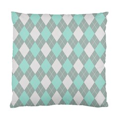 Plaid Pattern Standard Cushion Case (one Side) by Valentinaart