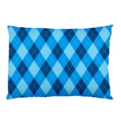 Plaid Pattern Pillow Case by Valentinaart