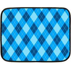 Plaid Pattern Fleece Blanket (mini) by Valentinaart