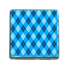 Plaid Pattern Memory Card Reader (square) by Valentinaart