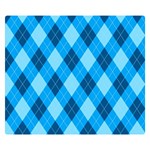 Plaid pattern Double Sided Flano Blanket (Small)  50 x40  Blanket Back