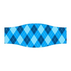 Plaid Pattern Stretchable Headband by Valentinaart