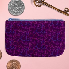 Plaid Pattern Large Coin Purse by Valentinaart