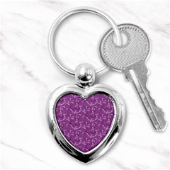 Plaid Pattern Key Chains (heart)  by Valentinaart