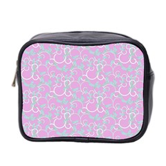 Plaid Pattern Mini Toiletries Bag 2-side