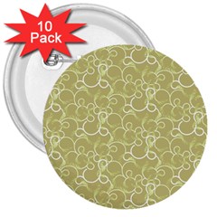 Plaid pattern 3  Buttons (10 pack) 